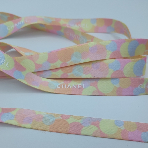 CHANEL Other - CHANEL Pastel Bubble Ribbon 2 Yards | Rare GWP Gift Wrap Packaging